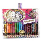 Ever After High Jumbo 18db-os színes ceruza szett hegyezővel