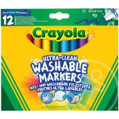 Crayola: 12 darabos lemosható filctoll