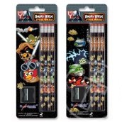 Angry Birds Star Wars 4db-os grafitceruza szett hegyezővel