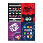 Furby kockás füzet A/4-es méret 60 lapos