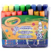 Crayola: 16 db különleges hegyű mosható filctoll