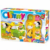 Clementoni: Clemmy Happy Farm puha építőkockák figurákkal