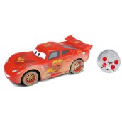 Verdák: IRC Micro Racer autók: Villám McQueen távirányítós kisautó - poros, 1:43