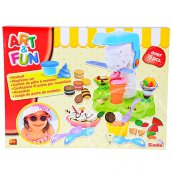 Fagylaltkészítő gyurmaszett - Art and Fun