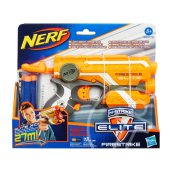 NERF N-Strike Elite: Firestrike szivacslövő pisztoly - narancssárga