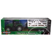 Teamsterz: zöld traktor utánfutóval