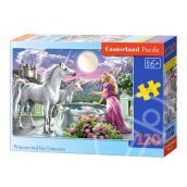 A hercegnő és az unikornisok 120 darabos puzzle