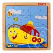 Eichhorn 20 db-os fa puzzle - hajó