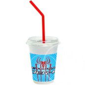 Pókember turmix pohár szett kék színben 12db 300ml