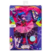 Én kicsi pónim: Rainbow Rock Equestria babák - divatos Twilight Sparkle