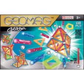 Geomag Glitter: Csillámos készlet - paneles - 68 db-os