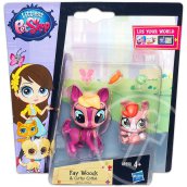 Littlest PetShop: 2 darabos készlet - Fay Woods és Curtsy Cotton