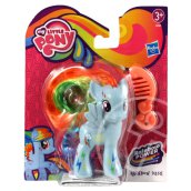 Én kicsi pónim: szivárvány pónipajtások - Rainbow Dash fésűvel