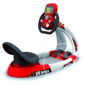 Piros V8 Driver vezetőülés