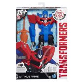 Transformers: Álruhás robotok Optimus Prime hanggal - 27 cm