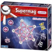 Supermag Classic: 60 db-os színes mágneses készlet