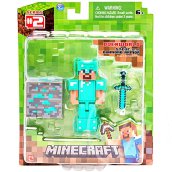 Minecraft: Steve figura gyémánt páncéllal