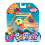 Digibirds 2: Összekapcsolható madárszobával - világoskék-sárga, Artsy