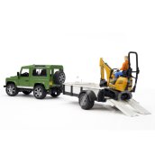 Land Rover Defender terepjáró JCB Micro markolóval - 61 cm