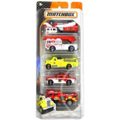 Matchbox 5 db-os kisautó készlet - Tűzoltósági járművek