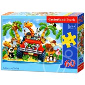 Safari 60 darabos puzzle