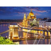 Budapest látképe éjjel 2000 db-os puzzle