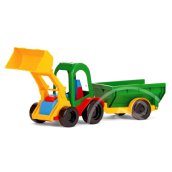 Wader: Rakodógép billenő utánfutóval  39 cm