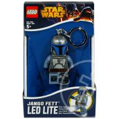 LEGO STAR WARS: világító kulcstartó - Jango Fett