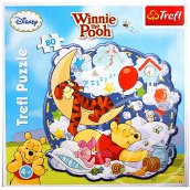 Micimackó 80db-os sziluett puzzle - Trefl