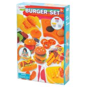 Kis hamburger készítő gyurmakészlet