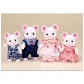 Sylvanian Families: Fehér egér család