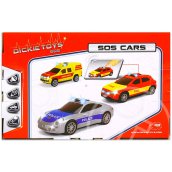 Dickie: S.O.S. Cars - tűzoltóautó, 15 cm