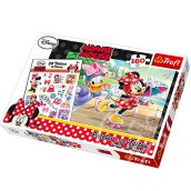 Minnie és Daisy 160db-os puzzle szett tetoválással - Trefl