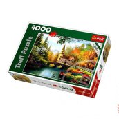 Őszi nosztalgia puzzle - 4000 db