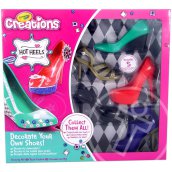 Crayola Creations: Cipőtervező - 5 db-os készlet