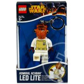 LEGO STAR WARS: világító kulcstartó - Ackbar admirális