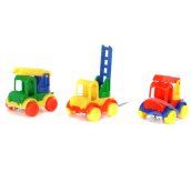 Wader: Kid Cars létrás teherautó fiús színekben  11 cm