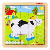 Eichhorn 20 db-os fa puzzle - tehén