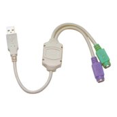 VCOM KÁBEL ÁTALAKÍTÓ USB - PS2