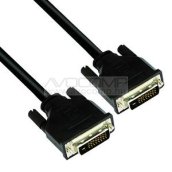 VCOM KÁBEL DVI DUAL LINK 3M, FEKETE (DVI24+1 M/M, 1080P)