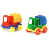 Wader: Kid Cars tartályos teherautó fiús színekben