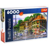 Párizs utcái puzzle - 6000 db