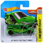 Hot Wheels Off-Road: Ford Transit Connect kisautó - zöld