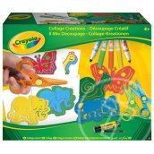 Crayola: Állatfigurás kreatív kollázs készlet