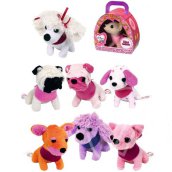 Chichi mini plüsskutya - rózsaszín uszkár