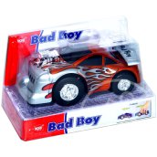 Dickie Bad Boy autó - 8 cm, narancssárga