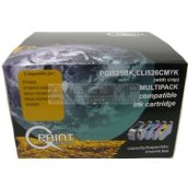 Q-PRINT TINTAPATRON PGI525B/CLI526B,C,M,Y MULTIPACK (CHIPES)
