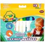 Crayola Mini Kids: 12 db tompa hegyű filctoll