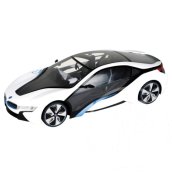 RC BMW i8 távirányítós autó 1/18 fehér - Mondo Motors