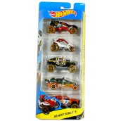 Hot Wheels Off-Road: 5 darabos kisautó készlet - Desert Force